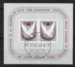 Basler Taube-Block, gest., Mi. 120