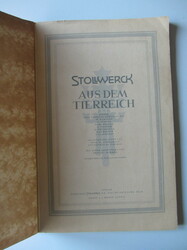 Aus dem Tierreich , kompl. Sammelbilderalbum, Stollwerck, 1932, ...