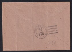 1949, 25.10., frankiert mit Bauten, 20 Pf., EF, Hildesheim, nach ...