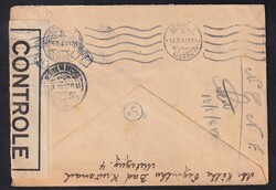 1946, 26.4., Auslandsbrief, ab Saarbrücken, nach Caldas da Rainha, ...