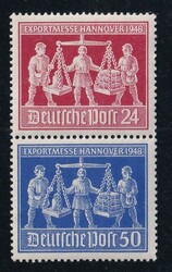 Exportmesse, postfr., Verdickung unter E von Hannover  Automatically ...