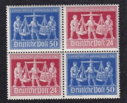 Exportmesse, 4er-Block postfr.  Automatically generated translation: ...