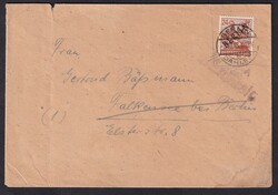 1948, 3.10., Schwarzaufdruck, 24 Pf., EF, ab Berlin-Dahlem, nach ...