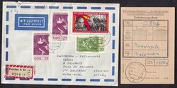 1967, 18.8., DDR, Span. Brigaden, 20 Pf., einmal, Gemälde, 20 Pf., ...