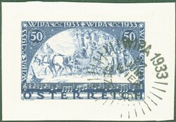 WIPA, Normal- und Faserpapier, je mit SSt a. kl. Bst., Mi. ...