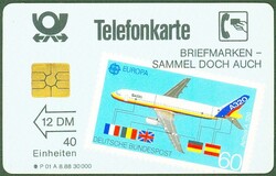 1986, 12 DM Karte, Nr. rechts, 11stellig, Modul 20, 2908, voll