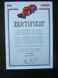 Märklin Metall, 1993, Tankwagen 1107 L, Maßstab vermutl. 1:16, ...