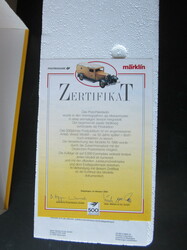 Märklin/Postreklame, 1990, Post-Paketauto 70-01, Maßstab vermutl. 1 ...