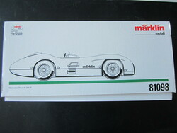 Märklin Metall, Mercedes Benz W 196 R, Maßstab vermutl. 1:16, ...