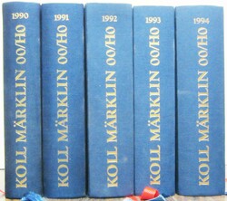 Märklin, Spur 00/H0, Koll's Preiskatalog, 1990/99 komplett, je ...