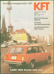 Kraftverkehr/KFT (Kraftfahrzeugtechnik), Bestand von 9 Zeitschriften ...