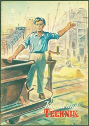 Jugend und Technik, Jahrgang 1955, 9 Monats-Ausgaben, je ca. 40 S., ...