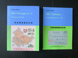 SBZ Thüringen, Seifert, Volkmar, 10 versch.Handbücher aus der Reihe ...