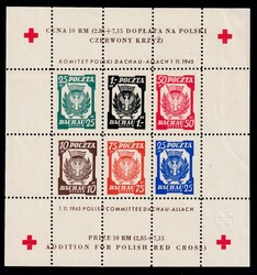 Dachau, Rotes Kreuz, 3 verschiedene Kleinbögen/Blocks, je postfr. ...