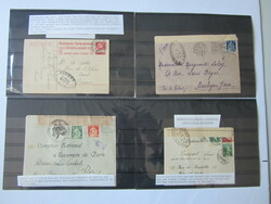 1915/18, 23 Belege, Französische Zensur 1. Weltkrieg, verschiedene ...