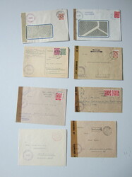 1945/46, 52 US-Zensur-Post-Belege, nach Riemer A 1 a, dabei 15mal ...