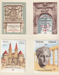 1965/83, postfrische Sammlung der Rotkreuz-Markenheftchen, 1965 bis ...