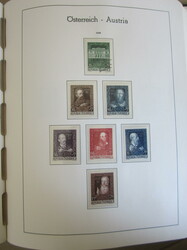 1945/2001, überwiegend postfr. Sammlung in zwei LT Lalzlos ...