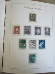 1945/2001, überwiegend sauber gest. Sammlung in zwei LT Falzlos ...