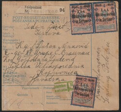 4820: Poste d’Autriche Serbie - Revenue stamps