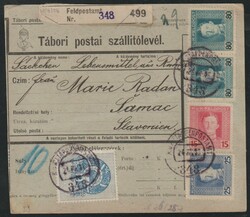 4820: オーストリア・野戦郵便・セルビア