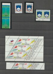 1991/2018 Slovenia. Collection of MNH stamps, miniature sheets and ...