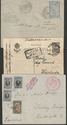 1913/8 Thrace. Stationery envelope from the Ottoman Empire period ...