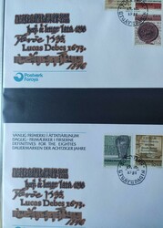 1975/2014 Foroyar. Collection of FDC in two albums. From standing ...