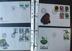 1988/2020 Denmark. Collection of FDC in five albums, all together in ...