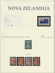 ca 1855/1985 Oceania. Thematic collection "First issues" on album ...