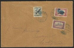 1919 Beltinci. Philatelically inspired over, franked with Cr. 1,90 ...