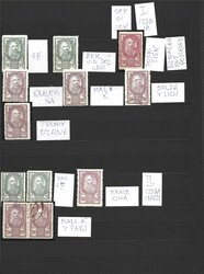 1919 Chainbreakers. Collection of smaller varieties in an album. Few ...