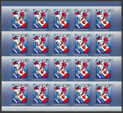 2008 Slovenia. Personalized stamp, A. Ice hockey, Slovenia-Canada, ...