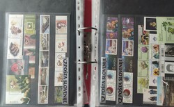 ca 1997/2021 Slovenia. Year folders and cards (few duplicated) in two ...