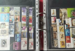 ca 1997/2021 Slovenia. Year folders and cards (few duplicated) in two ...