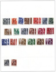 ca 1941/7 Slovenia. Collection of Province of Ljubljana stamps ...