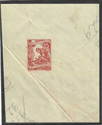 1952 Yugoslavia. Industry III. Din. 15,00. Single trial print for the ...
