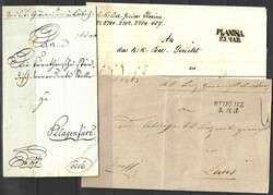 ca 1830/98 Slovenia. Smaller lot of seven covers, generally ex-offo ...