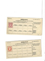 ca 1870/1918 Austria. Collection of unused stationery (ca 200 items) ...