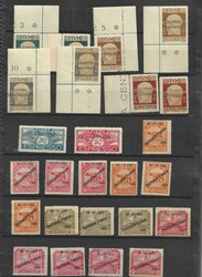 ca 1919/24 Fiume. Older album with unused duplicates. Included is ...