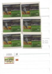 2002/19 Austria. Accumulation of only € MNH stamps in thinner album ...