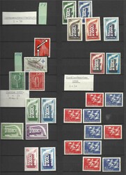 1956/73 Europe Cept. In basic numbers at sight complete collection of ...