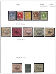 ca 1843/1960 South America. Collection of "First issues" on thirty ...