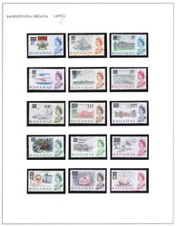 ca 1860/1981 Middle America, Carribean Islands. Collection of "First ...