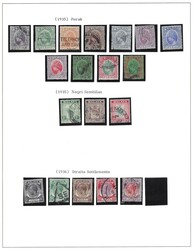 ca 1867/1970 Malaysia and Malayan states. Collection of "First ...