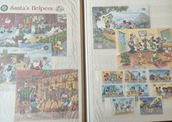 ca 1970/2010 Walt Disney. Thematic collection in ten albums in a box. ...