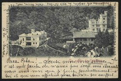 1901 Hrastnik, relief picture postcard, mailed 1901
