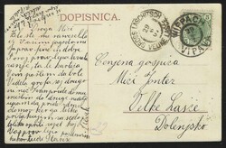 1907 Vipava. Firemen. Group photo of 25th Anniversary of Fire ...