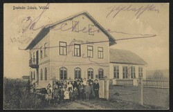 1912 Velenje, German school, mailed 1912. Railway TPO cancellation ...