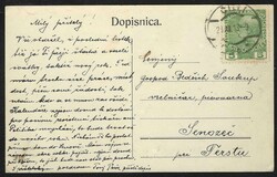 1913 Laško and Žalec. United breweries in 1901, mailed 1913